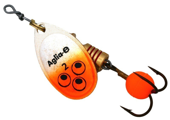 Блесна Mepps AGLIA-E AG/ORANGE №2