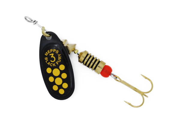 Блесна Mepps BLACK FURY JAUNE NR №3