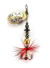 Блесна вращающаяся LUCKY JOHN Bonnie Blade №1, 3,5 г, цвет 007