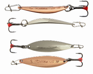 Блесна вертикальная ECOPRO Killka-S, 30мм, 2г, S/C Блесна вертикальная ECOPRO Killka-S, 30мм, 2г, S/C