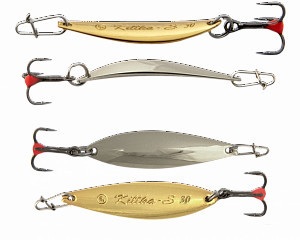 Блесна вертикальная ECOPRO Killka-S, 30мм, 2г, S/G