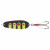 Блесна колеблющаяся Kuusamo Rasanen 70/20 незацепляйка с камнем BL/R/FYe-S UV